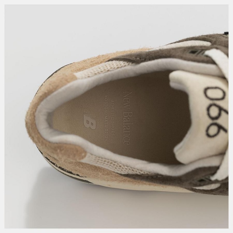 Zapatillas Lifestyle New Balance Made in USA 990v2 Hombre Marrones | EC 1691RW