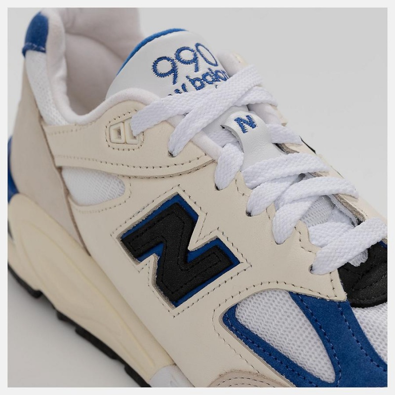 Zapatillas Lifestyle New Balance Made in USA 990v2 Hombre Beige Azules | EC 1690EX