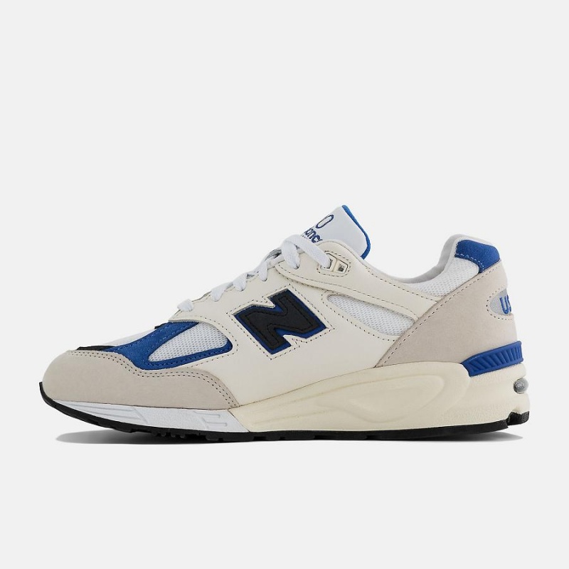 Zapatillas Lifestyle New Balance Made in USA 990v2 Hombre Beige Azules | EC 1690EX