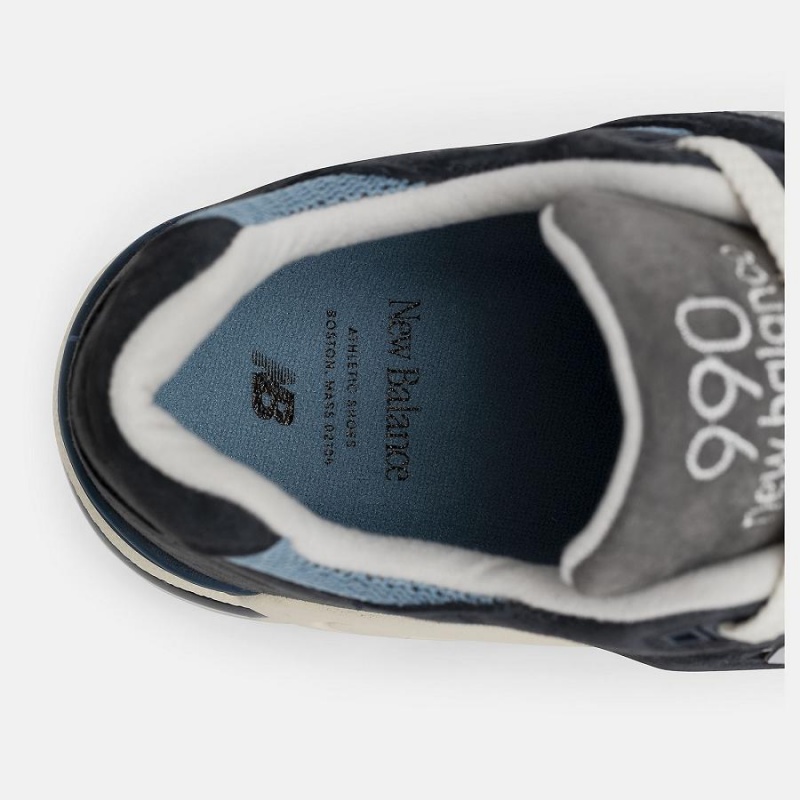 Zapatillas Lifestyle New Balance Made in USA 990v2 Hombre Negras Azules | EC 1689WY
