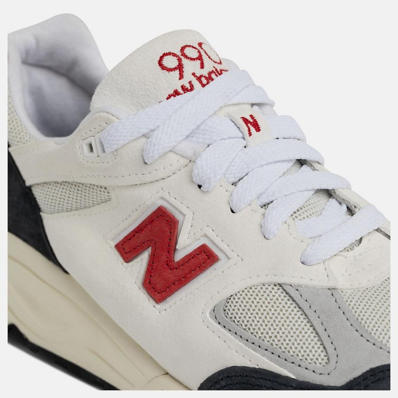 Zapatillas Lifestyle New Balance Made in USA 990v2 Hombre Beige Negras | EC 1688QZ
