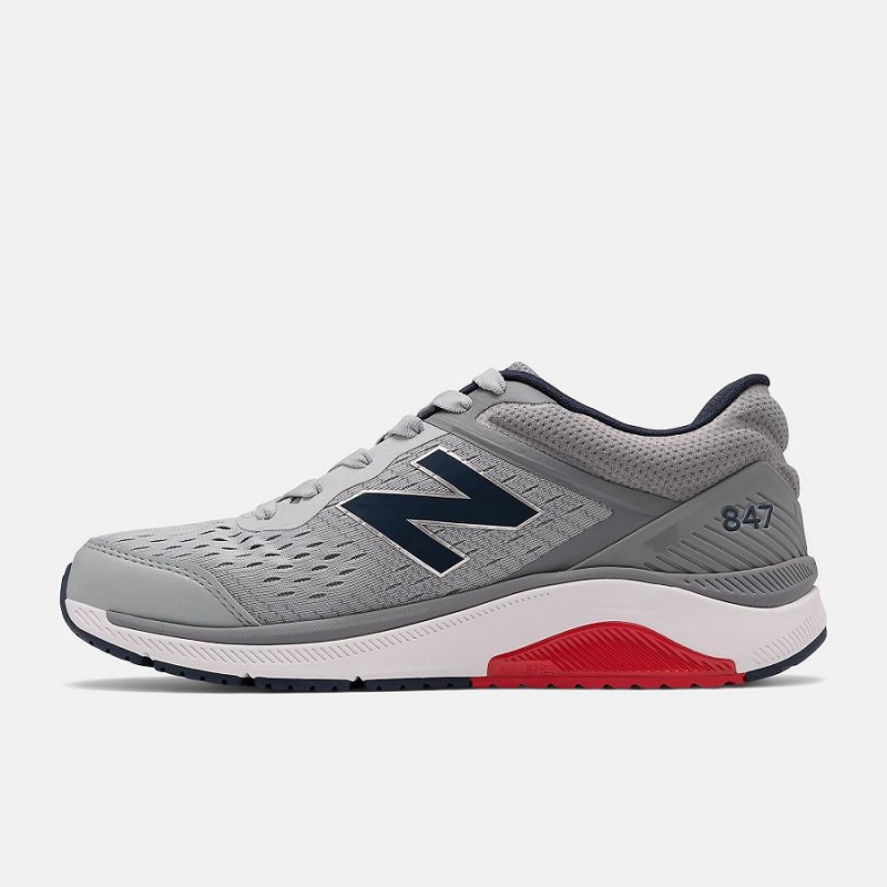Zapatillas Para Caminar New Balance 847v4 Hombre Gris | EC 1808JJ