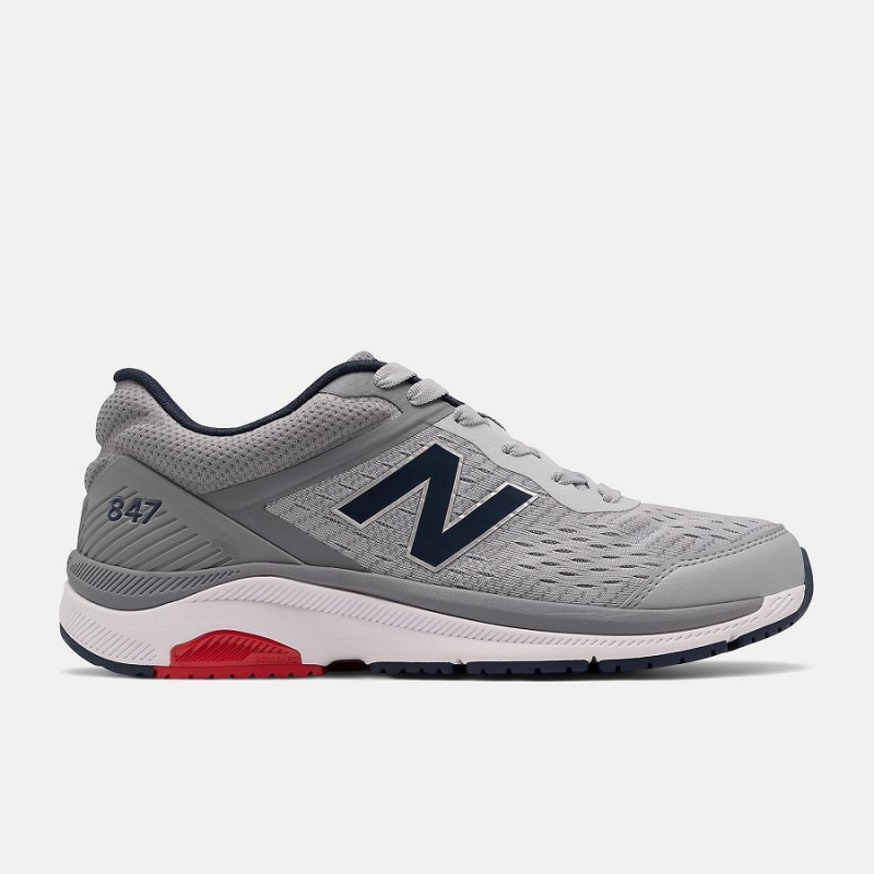 Zapatillas Para Caminar New Balance 847v4 Hombre Gris | EC 1808JJ