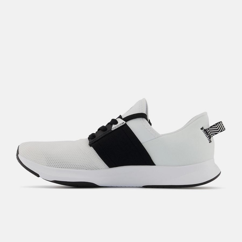 Zapatillas Para Caminar New Balance DynaSoft Nergize v3 Mujer Blancas Negras | EC 2423UT