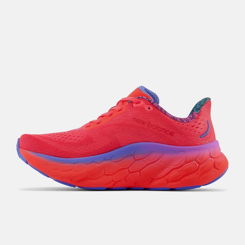 Zapatillas Para Caminar New Balance Fresh Foam X More v4 Mujer Rojas | EC 2433VD