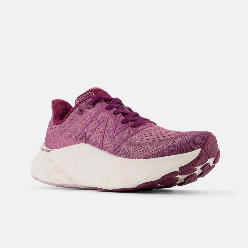 Zapatillas Para Caminar New Balance Fresh Foam X More v4 Mujer Moradas | EC 2432BC