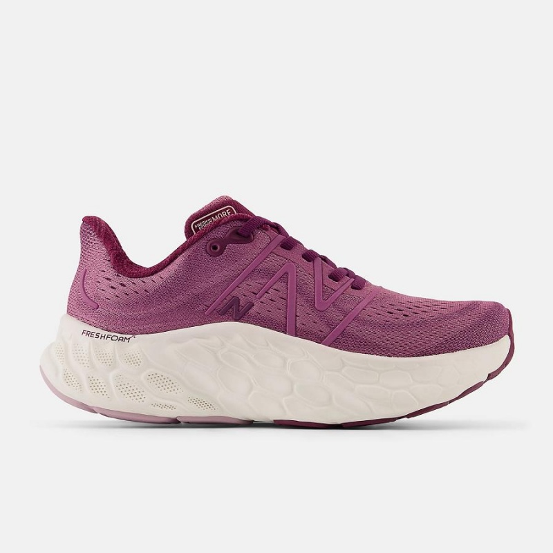 Zapatillas Para Caminar New Balance Fresh Foam X More v4 Mujer Moradas | EC 2432BC