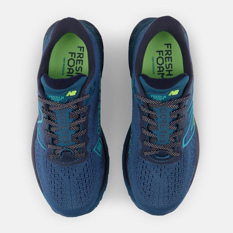 Zapatillas Para Caminar New Balance Fresh Foam X 880v12 GTX Mujer Azules Negras | EC 2431NB