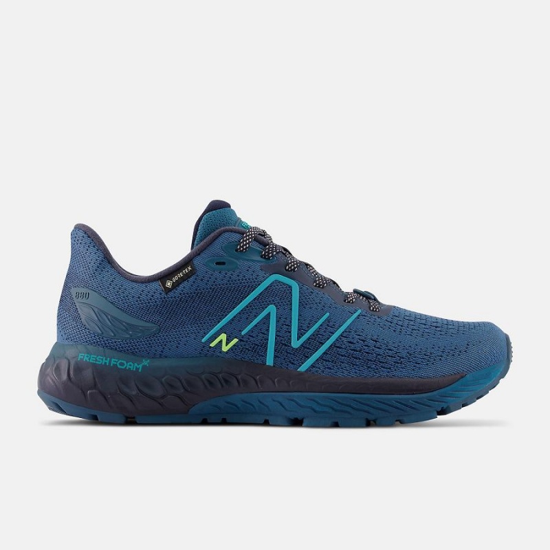 Zapatillas Para Caminar New Balance Fresh Foam X 880v12 GTX Mujer Azules Negras | EC 2431NB