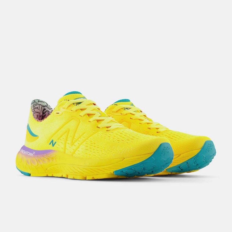 Zapatillas Para Caminar New Balance Fresh Foam X 880 V12 Mujer Amarillo | EC 2428WY
