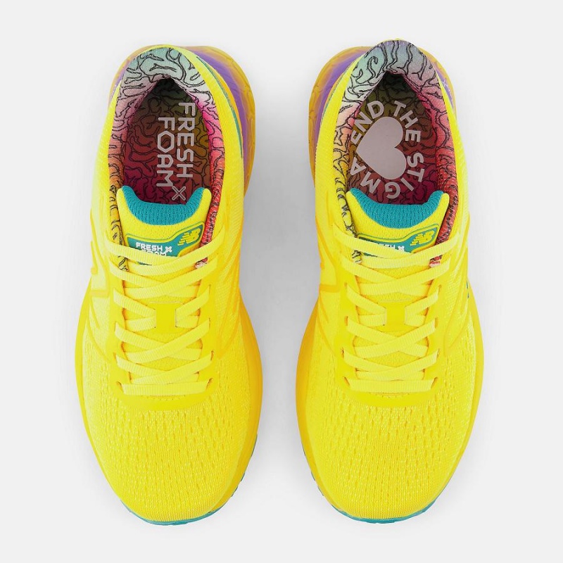 Zapatillas Para Caminar New Balance Fresh Foam X 880 V12 Mujer Amarillo | EC 2428WY