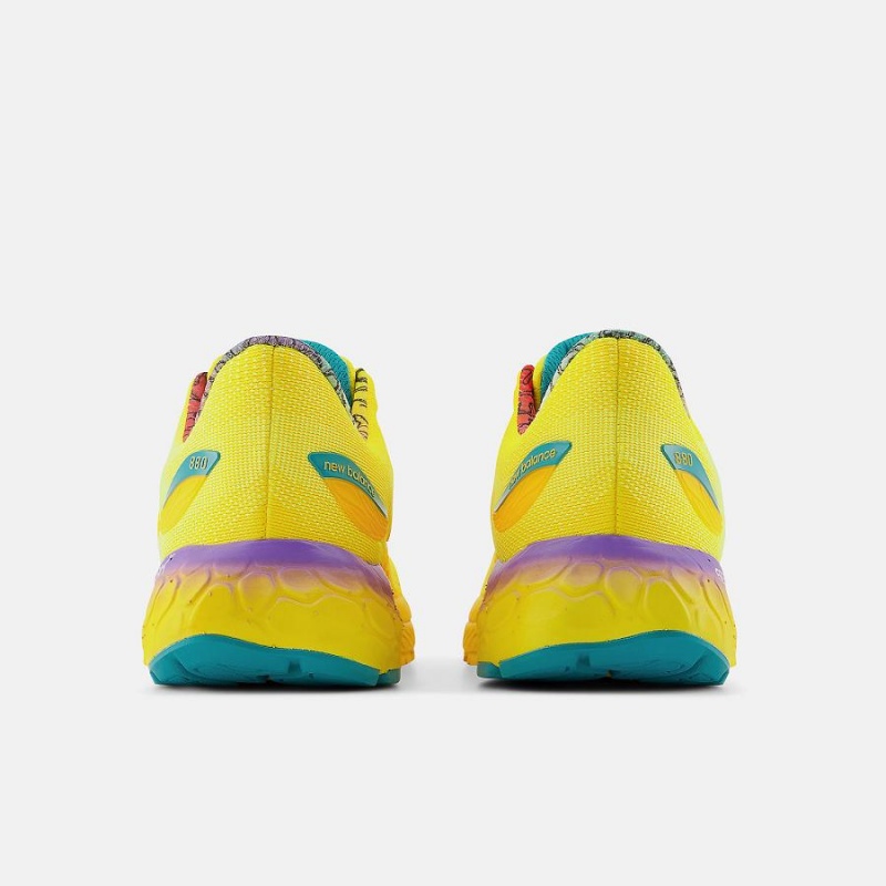 Zapatillas Para Caminar New Balance Fresh Foam X 880 V12 Mujer Amarillo | EC 2428WY