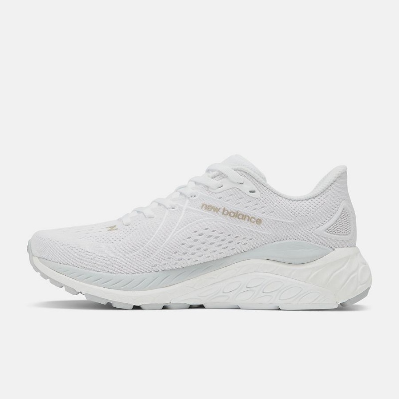 Zapatillas Para Caminar New Balance Fresh Foam X 860v13 Mujer Blancas | EC 2427EX