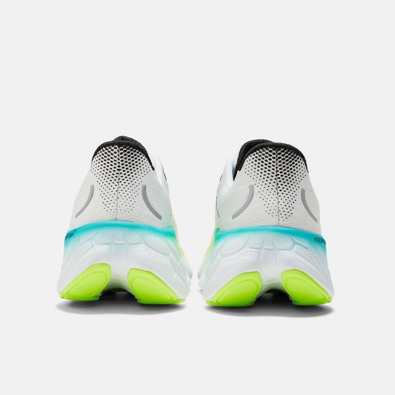 Zapatillas Para Caminar New Balance Fresh Foam X More v4 Hombre Blancas | EC 1817MA