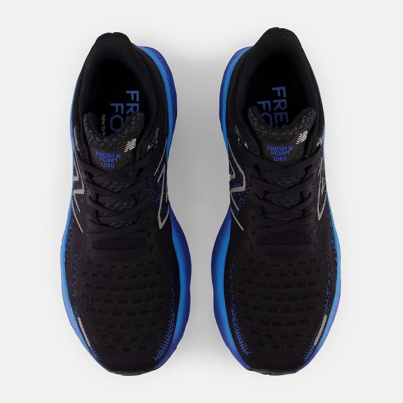Zapatillas Para Caminar New Balance Fresh Foam X 1080v12 Hombre Negras Azules | EC 1812XF