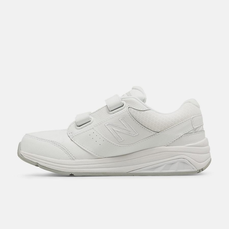 Zapatillas Para Caminar New Balance Hook and Loop Cuero 928v3 Mujer Blancas | EC 2435XF