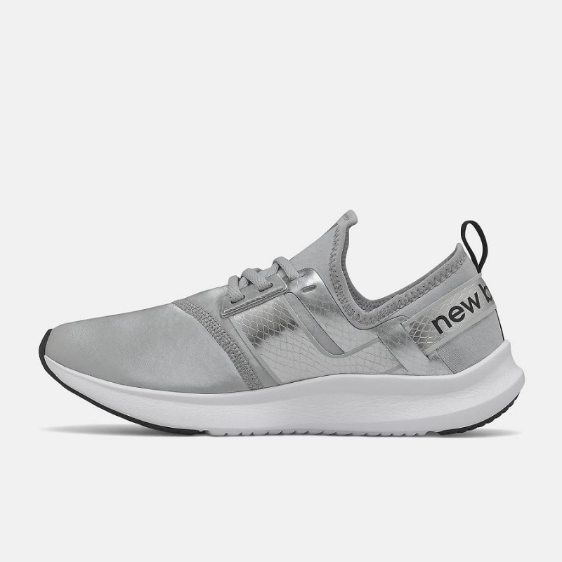 Zapatillas Para Caminar New Balance NERGIZE SPORT Mujer Plateadas | EC 2444SO