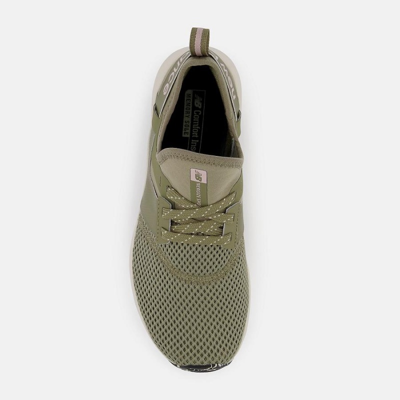 Zapatillas Para Caminar New Balance NERGIZE SPORT Mujer Verde Oliva | EC 2441GL
