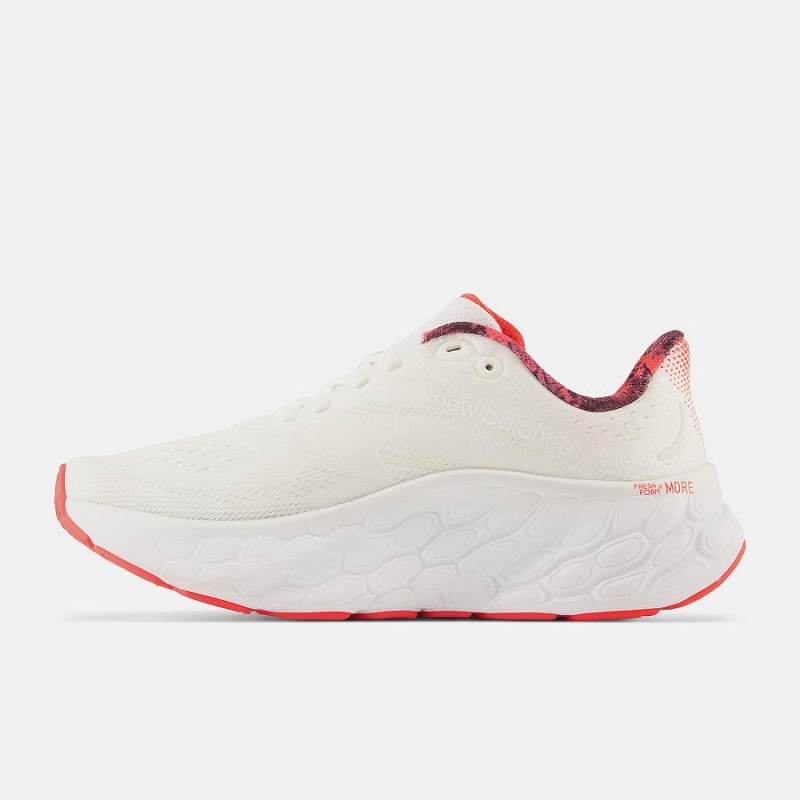 Zapatillas Para Caminar New Balance NYC Marathon Fresh Foam X More V4 Mujer Blancas | EC 2447OR