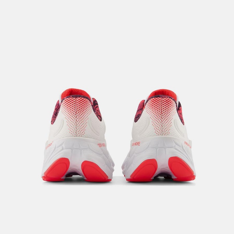 Zapatillas Para Caminar New Balance NYC Marathon Fresh Foam X More V4 Mujer Blancas | EC 2447OR
