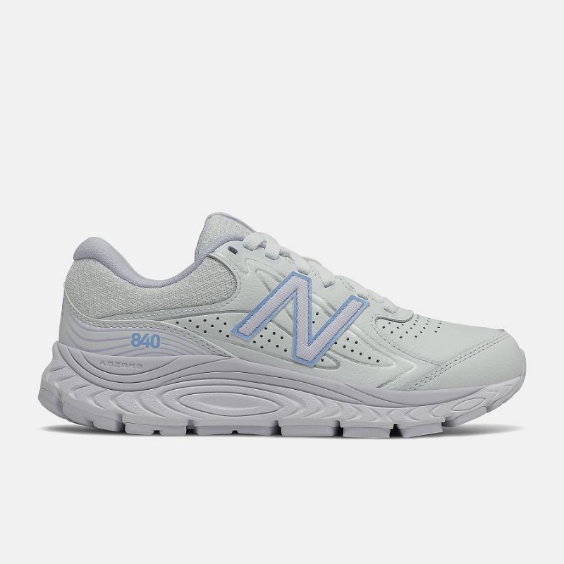 Zapatillas Para Caminar New Balance WW840V3 Mujer Plateadas | EC 2449UT