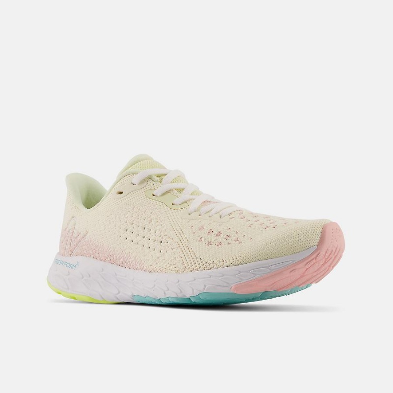 Zapatillas Running New Balance Fresh Foam X Tempo v2 Mujer Beige | EC 2499OR