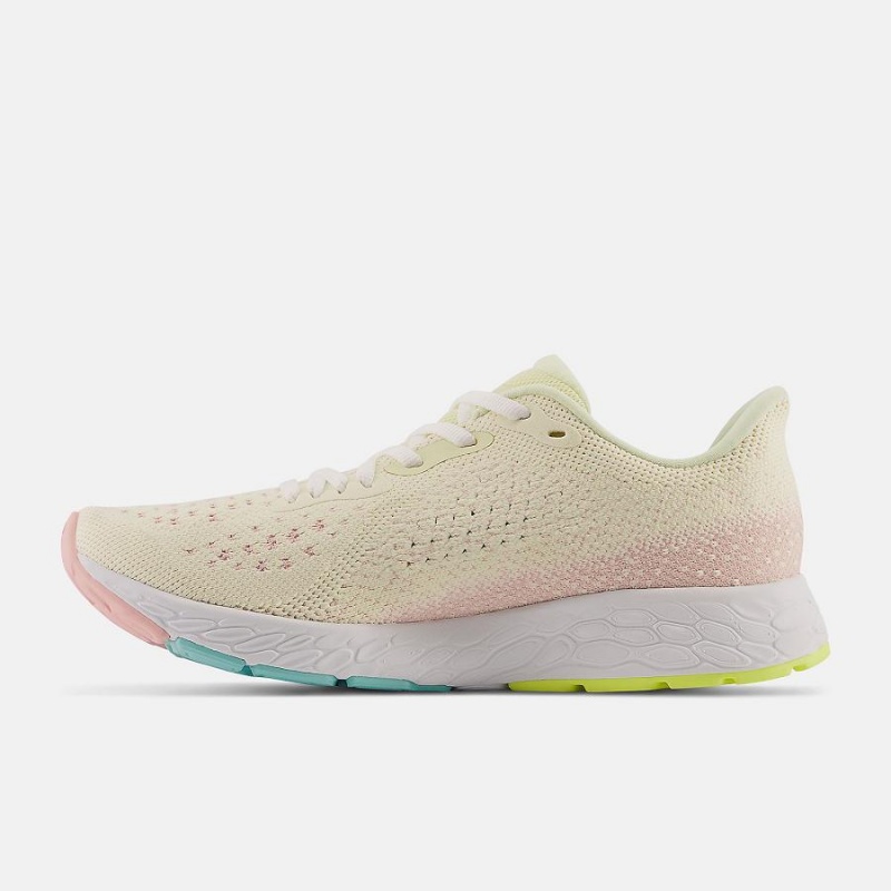 Zapatillas Running New Balance Fresh Foam X Tempo v2 Mujer Beige | EC 2499OR