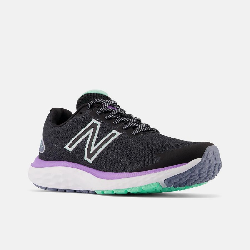 Zapatillas Running New Balance Fresh Foam 680v7 Mujer Negras | EC 2494FM