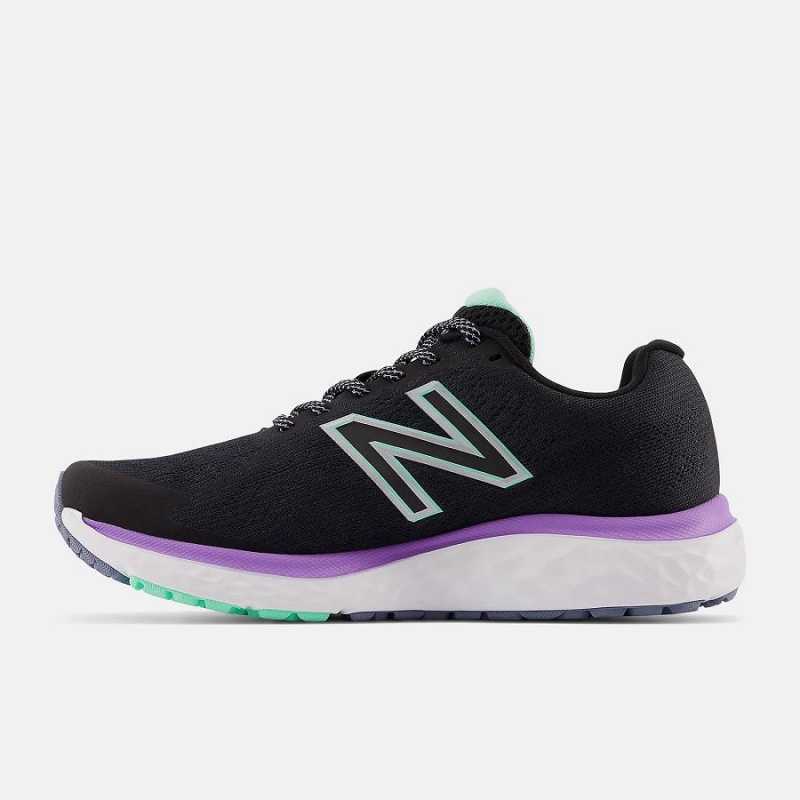 Zapatillas Running New Balance Fresh Foam 680v7 Mujer Negras | EC 2494FM