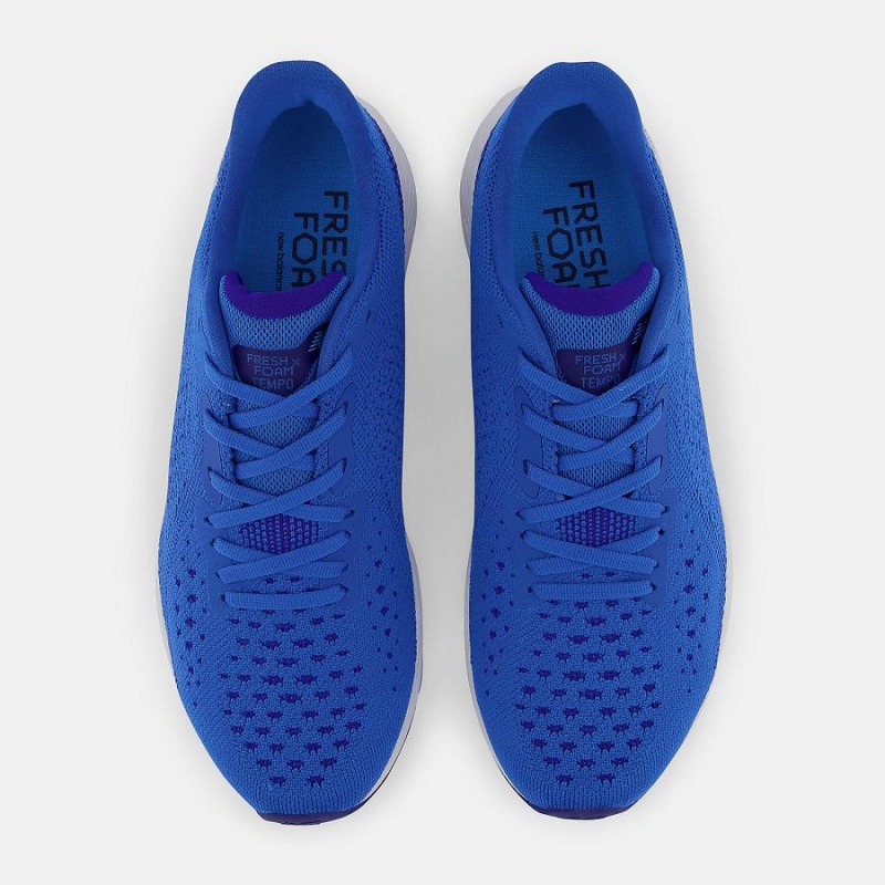 Zapatillas Running New Balance Fresh Foam X Tempo v2 Hombre Azules | EC 1893BC