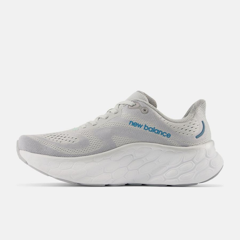 Zapatillas Running New Balance Fresh Foam X More v4 Hombre Plateadas | EC 1891CE