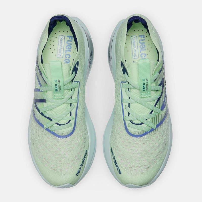 Zapatillas Running New Balance FuelCell SuperComp Trainer Mujer Verde | EC 2510BC