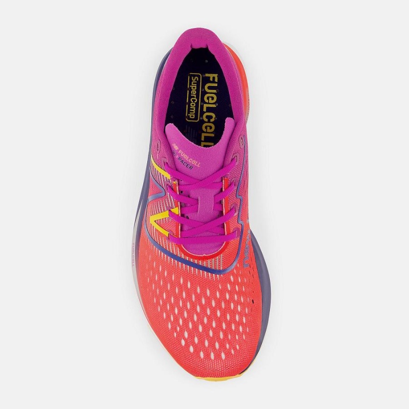 Zapatillas Running New Balance FuelCell SuperComp Pacer Mujer Rojas | EC 2509NB