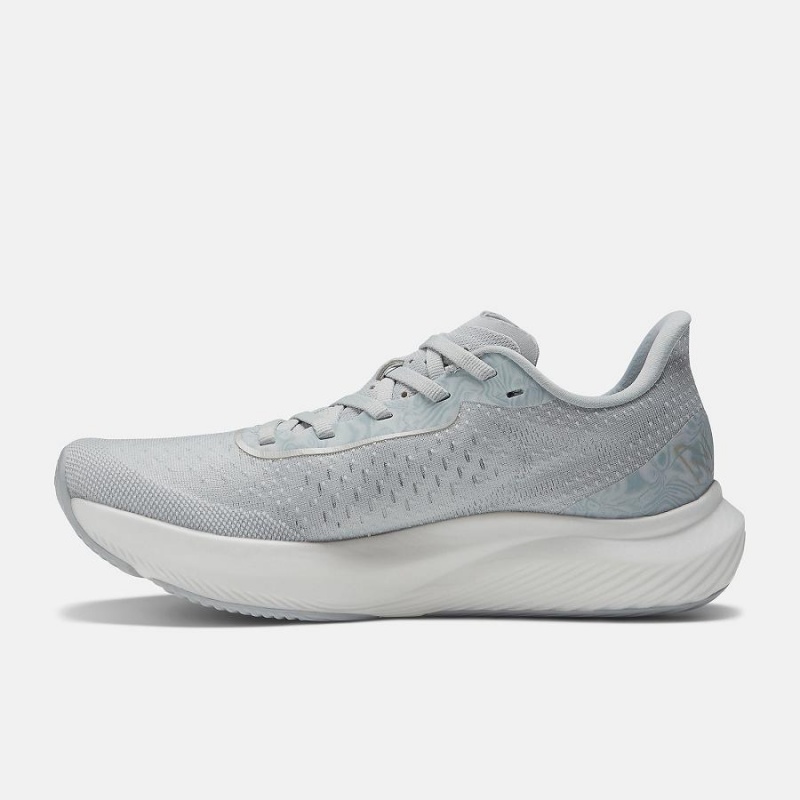 Zapatillas Running New Balance FuelCell Rebel v3 Mujer Plateadas | EC 2506WY