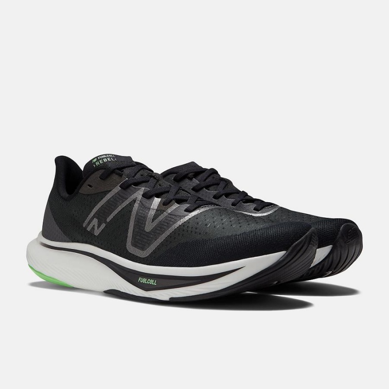 Zapatillas Running New Balance FuelCell Rebel v3 Hombre Negras | EC 1898EX