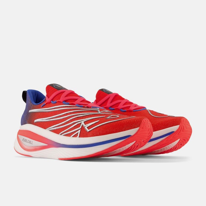 Zapatillas Running New Balance TCS New York City Marathon® FuelCell SC Elite V3 Hombre Rojas | EC 1903IS
