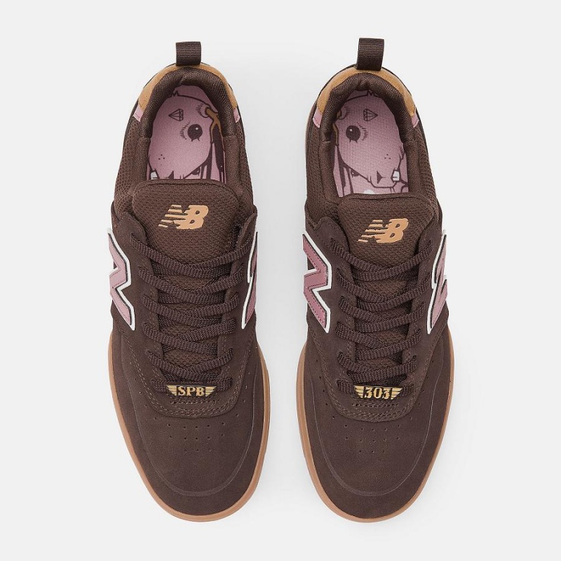 Zapatillas Skate New Balance NBNUMERIC 288 SPORT Hombre Marrones | EC 1743RW