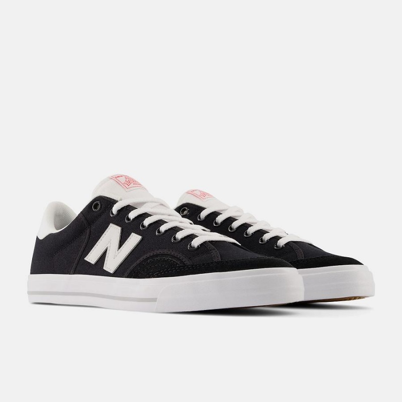 Zapatillas Skate New Balance Numeric 212 Pro Court Mujer Negras Blancas | EC 2338FM