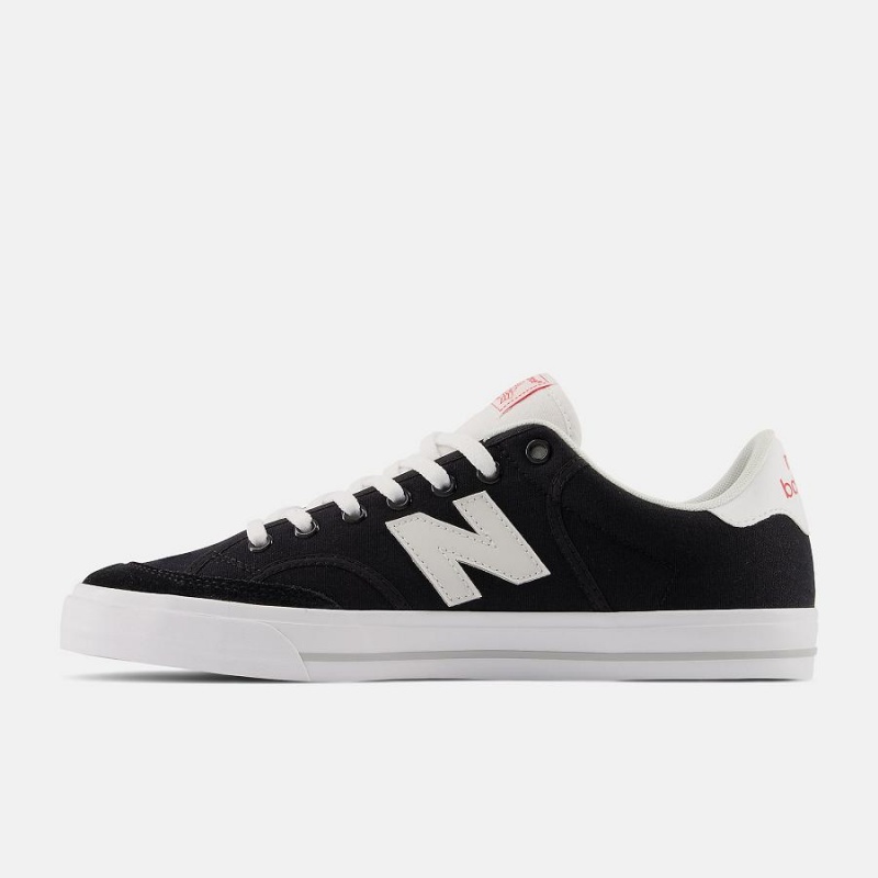 Zapatillas Skate New Balance Numeric 212 Pro Court Mujer Negras Blancas | EC 2338FM