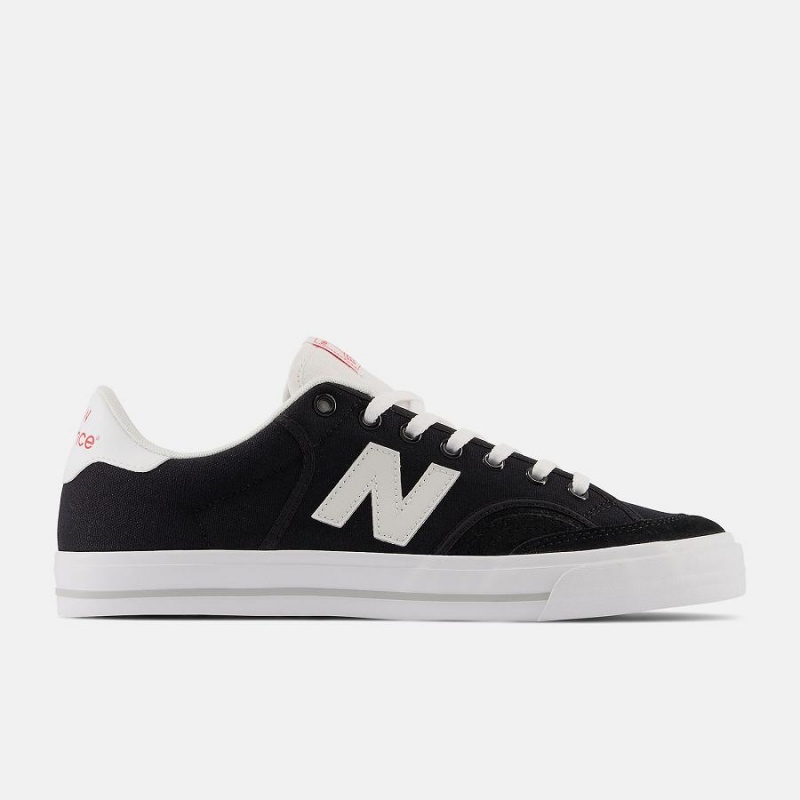 Zapatillas Skate New Balance Numeric 212 Pro Court Mujer Negras Blancas | EC 2338FM