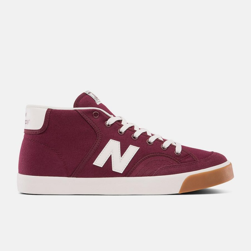 Zapatillas Skate New Balance Numeric 213 Pro Court Mujer Rojas | EC 2342PQ