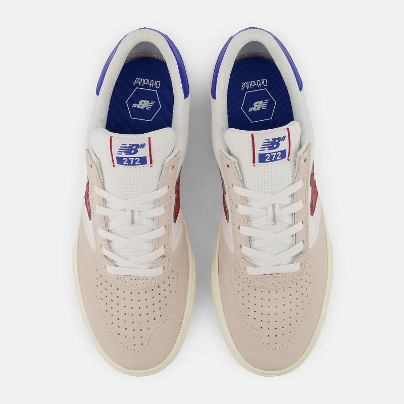 Zapatillas Skate New Balance Numeric 272 Hombre Blancas | EC 1762VD