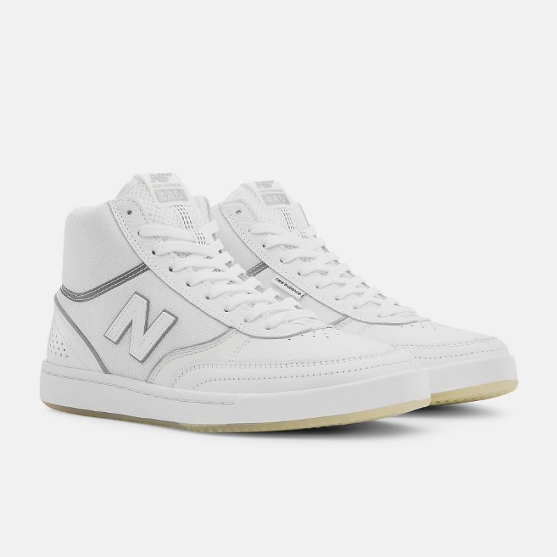 Zapatillas Skate New Balance Numeric 440 High Mujer Blancas | EC 2368PQ