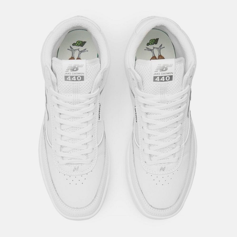 Zapatillas Skate New Balance Numeric 440 High Mujer Blancas | EC 2368PQ
