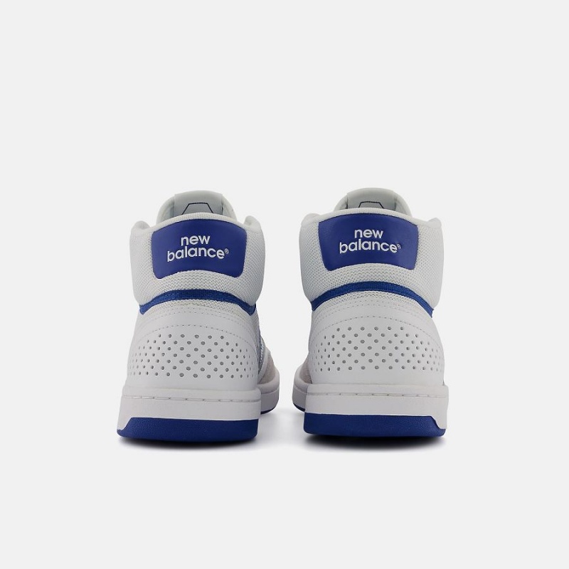 Zapatillas Skate New Balance Numeric 440 High Mujer Blancas Azules | EC 2367AP