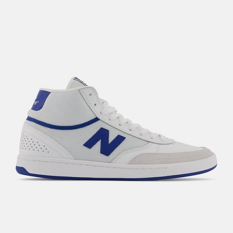 Zapatillas Skate New Balance Numeric 440 High Mujer Blancas Azules | EC 2367AP