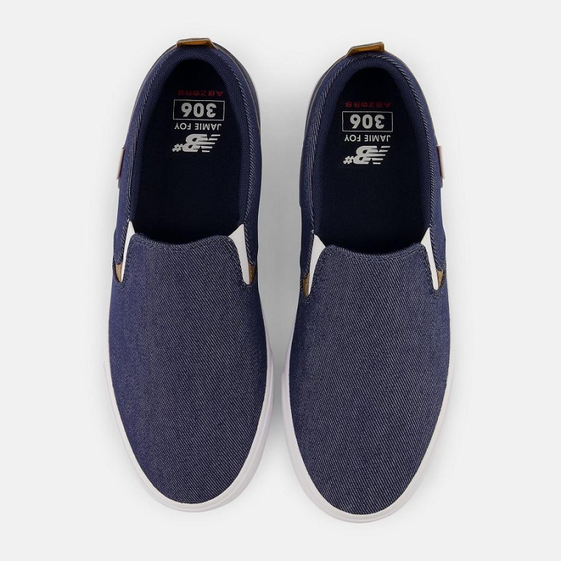 Zapatillas Skate New Balance Numeric Jamie Foy 306 Laceless Mujer Azules | EC 2383XF