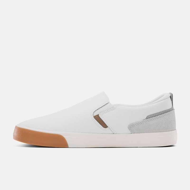 Zapatillas Skate New Balance Numeric Jamie Foy 306 Laceless Mujer Blancas | EC 2382CE