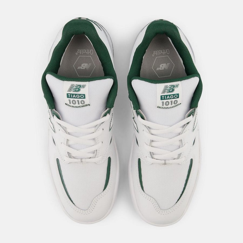 Zapatillas Skate New Balance Numeric Tiago Lemos 1010 Mujer Blancas | EC 2387JJ