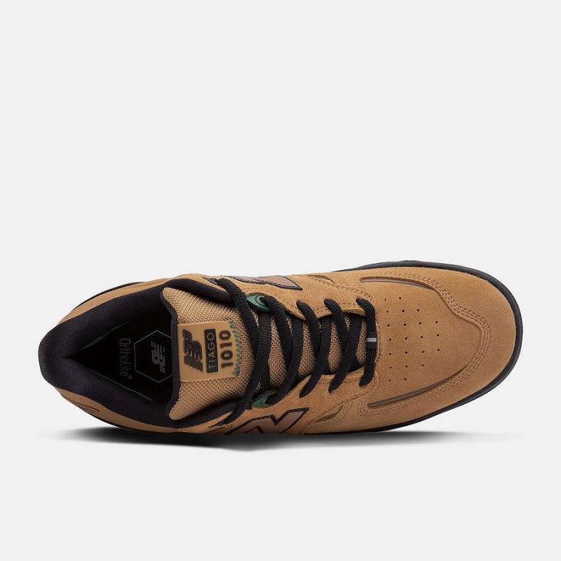 Zapatillas Skate New Balance Numeric Tiago Lemos 1010 Mujer Marrones | EC 2386KI